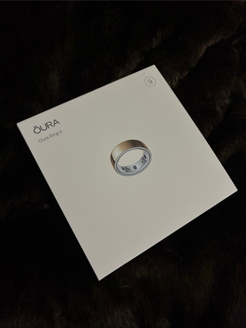 BRAND NEW Oura Ring 4 Gold size 9